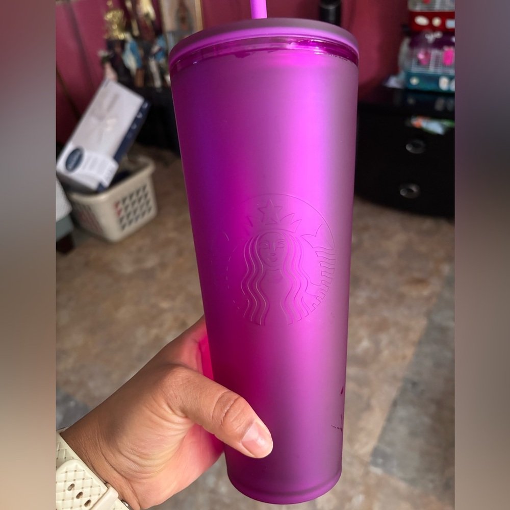 Starbucks Purple Venti Reusable Cup